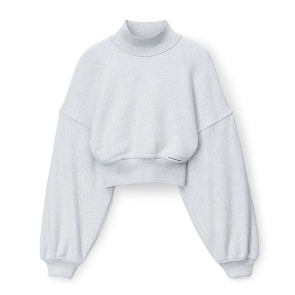 Alexander Wang turtleneck sweatshirt in classic terry